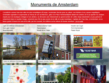 Tablet Screenshot of monumentsamsterdam.com